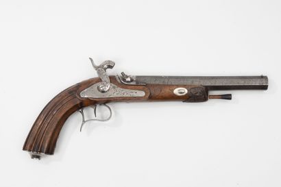 BELGIQUE, milieu du XIXème siècle
Pistolet.
Platine...