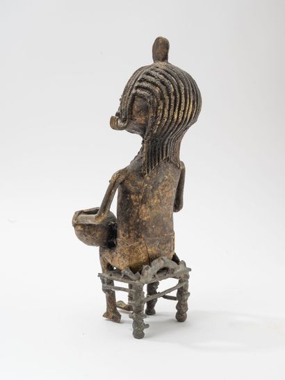 AFRICA
Seated female subject.
Sculpture in...