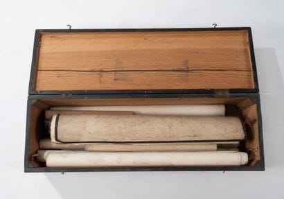 Navigation chest said to have belonged to...