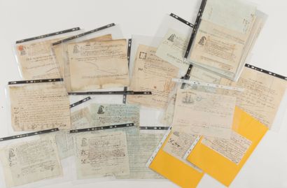 BILLS OF LADING
Approx. 82 bills of lading,...