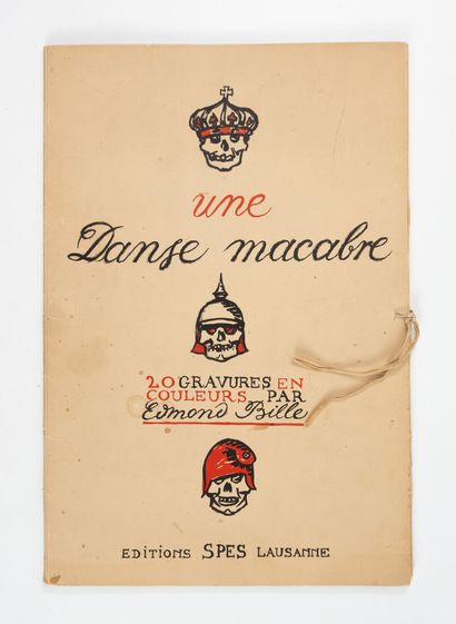 Edmond BILLE (1878 - 1959)
La danse macabre.
Ensemble...