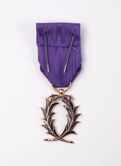 FRANCE
Palmes Académiques.
Insigne d'officier...