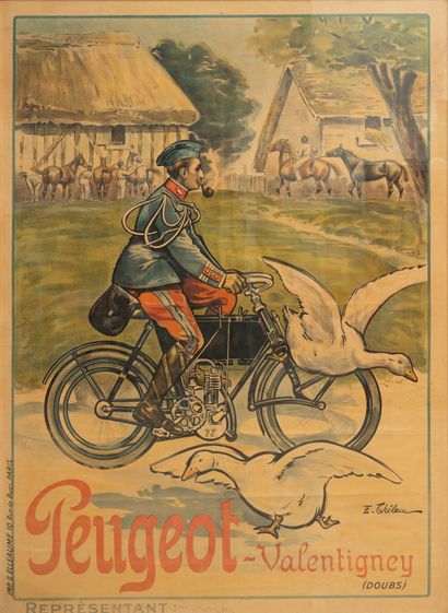 Ernest B. Lem THELEM (1869-1930)
Peugeot...