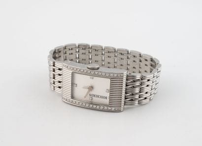 BOUCHERON
Ladies' wristwatch in steel, Reflets...
