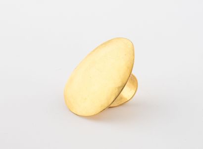 Hervé Van Der Straeten
Bague en métal doré...
