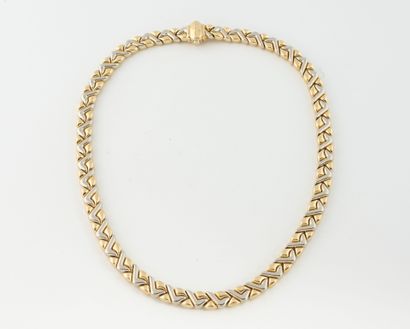 CHIMENTO
Collier double face en or jaune...