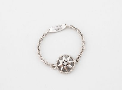 DIOR 
Soft ring in white gold (750) Rose...