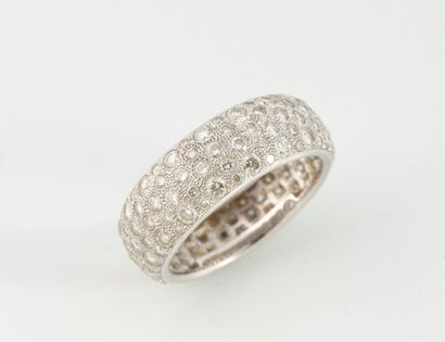 DE BEEERS
Bague Delight en or gris (750)...