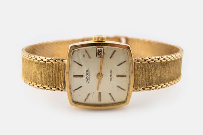 JAEGER
Ladies' wristwatch in yellow gold...