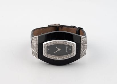 BACCARAT
Ladies' wristwatch in white gold...