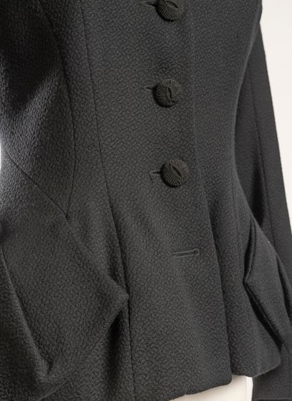 GALLIANO 
Veste de tailleur à basques en...