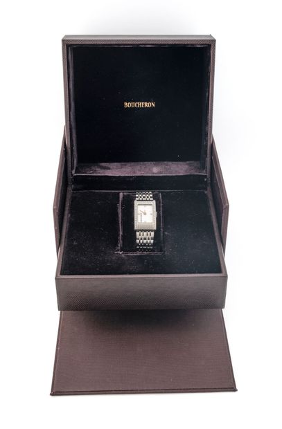 BOUCHERON
Ladies' wristwatch in steel, Reflets...