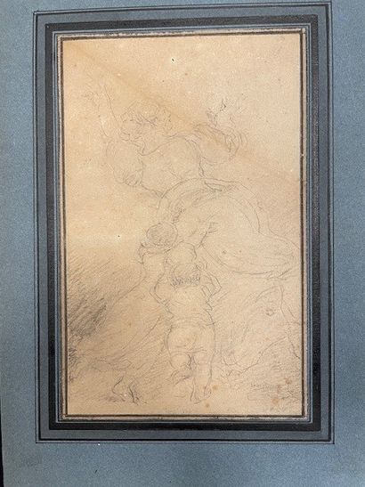 Attributed to Hubert ROBERT (1733-1808)
Study...