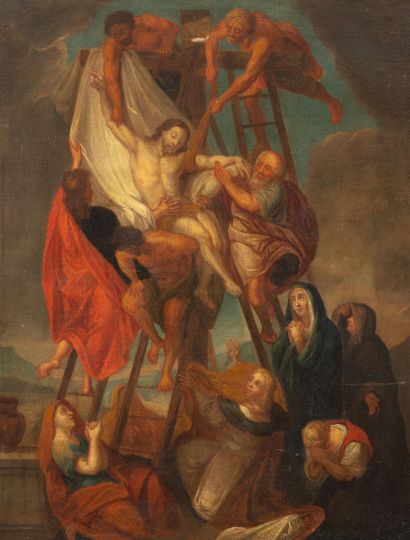 18th century school 
Descent from the cross...