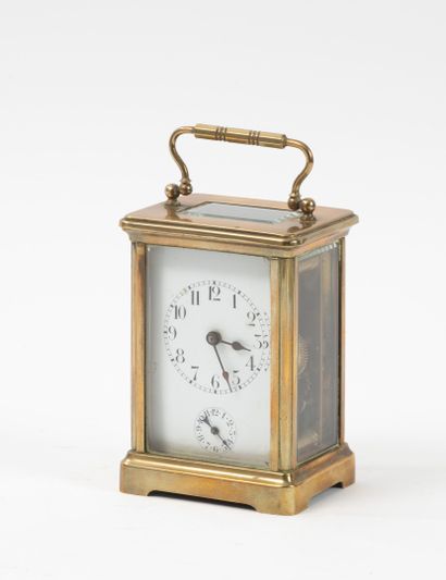 Officer's alarm clock with cage chime in...