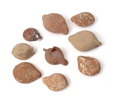 Near East, 2nd to 3rd century.
Set of nine...