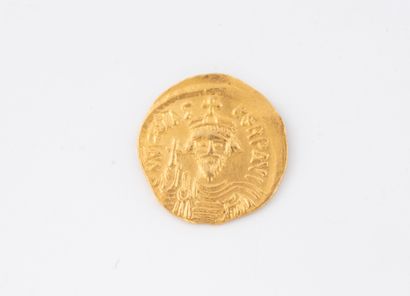 PHOCAS (602-610) 
Solidus gold.
4.44 g.
TTB...