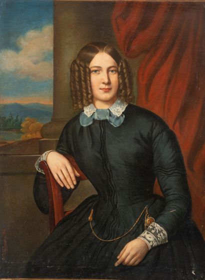 Michel STAPLEAUX (1799-1881)
Portait de jeune...
