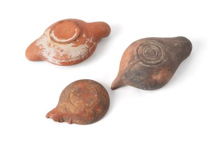 North Africa, 2nd to 7th century.
Three oil...