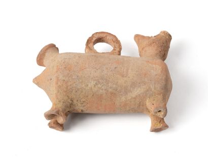 Levant, Hellenistic period.
Zoomorphic jug
Pink...