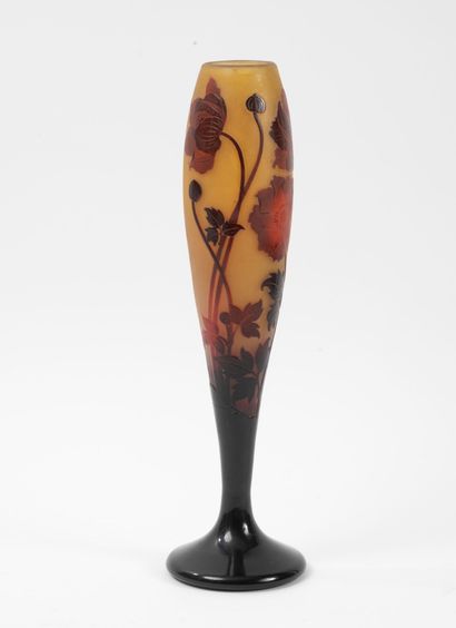 D'ARGENTAL
Tapered vase on foot.
Proof in...
