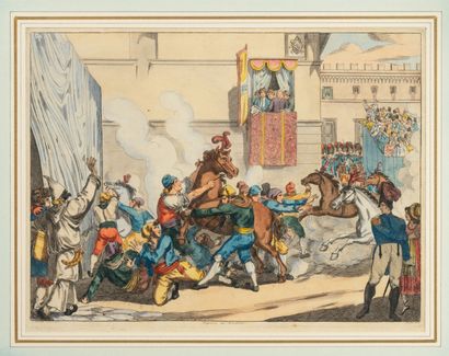 After Bartolomeo PINELLI (1781-1835)
Pair...