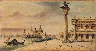 Marco GRUBACS (1839-1910)
Venice, Saint Mark's...
