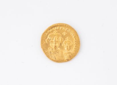 HERACLIUS and sons (610-641)
Constantinople.
Solidus...