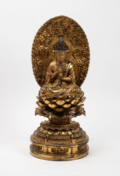 JAPAN, late Edo period - early 20th century
Seated...
