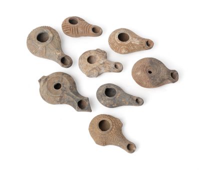 Roman period.
Eight oil lamps:
- seven Hellenistic...