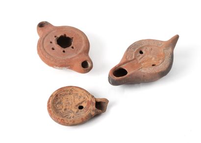 North Africa, 2nd to 7th century.
Three oil...