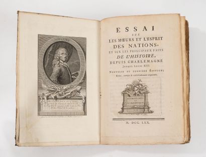 VOLTAIRE (François-Marie Arouet de) // Mannette
Collection...