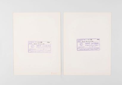 RENÉ-JACQUES (1908-2003, René GITON - dit)....