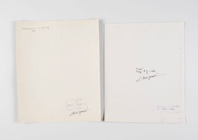 RENÉ-JACQUES (1908-2003, René GITON - dit)....