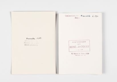 RENÉ-JACQUES (1908-2003, René GITON - dit)....