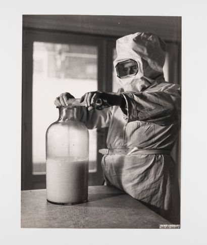 RENÉ-JACQUES (1908-2003, René GITON). Pasteur...