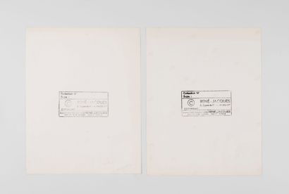 RENÉ-JACQUES (1908-2003, René GITON - dit)....