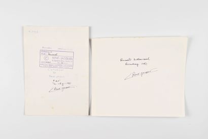RENÉ-JACQUES (1908-2003, René GITON - known...