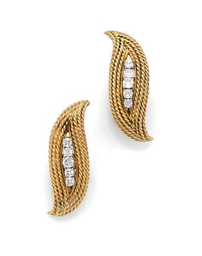 VERGER Frères
Paire de boucles d'oreilles...