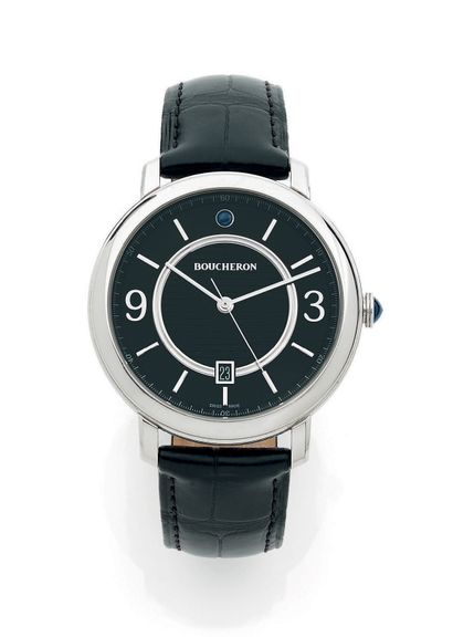 BOUCHERON
Men's watch bracelet, Épure 