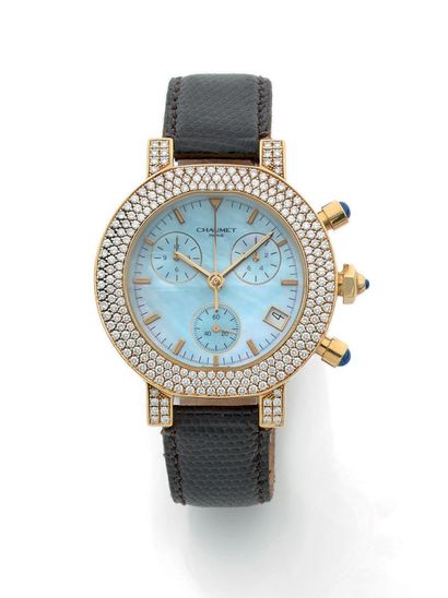 CHAUMET Paris
Beautiful ladies' chronograph...