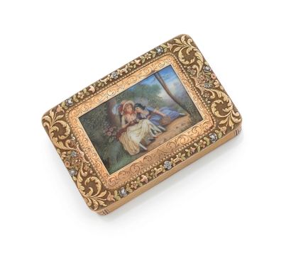 FRANCE or SWITZERLAND, 19th century
Rectangular...