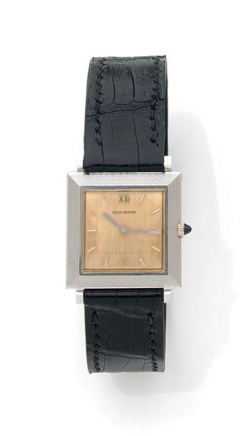 BOUCHERON, Reflet
Men's wristwatch.
Square...