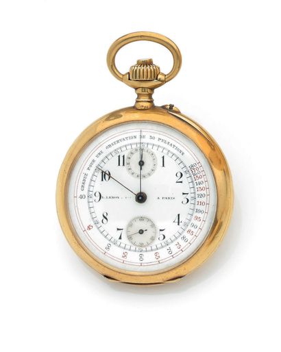 L. LEROY & Cie A PARIS
Chronograph pocket...