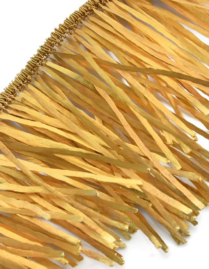 Attractive necklace in yellow gold (750)...