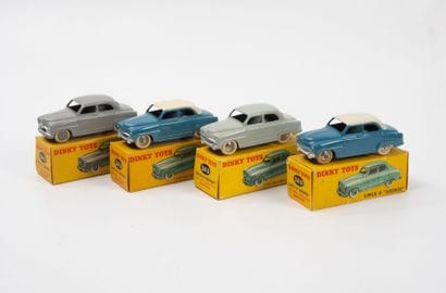 DINKY TOYS FRANCE
Set of 4 Simca 