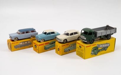 DINKY TOYS FRANCE
Lot including :
-Simca...