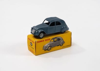 DINKY TOYS FRANCE
2 CV Citroën petrol blue...