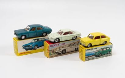 DINKY TOYS FRANCE
Lot including :
-Fiat 850...