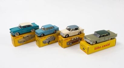 DINKY TOYS FRANCE
Lot including :
-Fiat 1200...